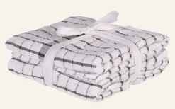 2-pack kökshanddukar grön - 50x70 cm