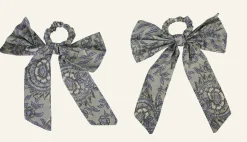 2-pack servettringar grön - 17x21,5 cm