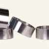 4-pack servettringar silver - ø4,5