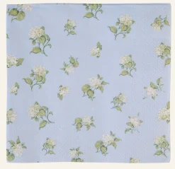 Pappersservetter multi/blå - 33x33 cm