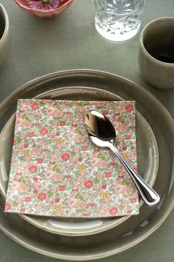 Pappersservetter multi/rosa - 33x33 cm