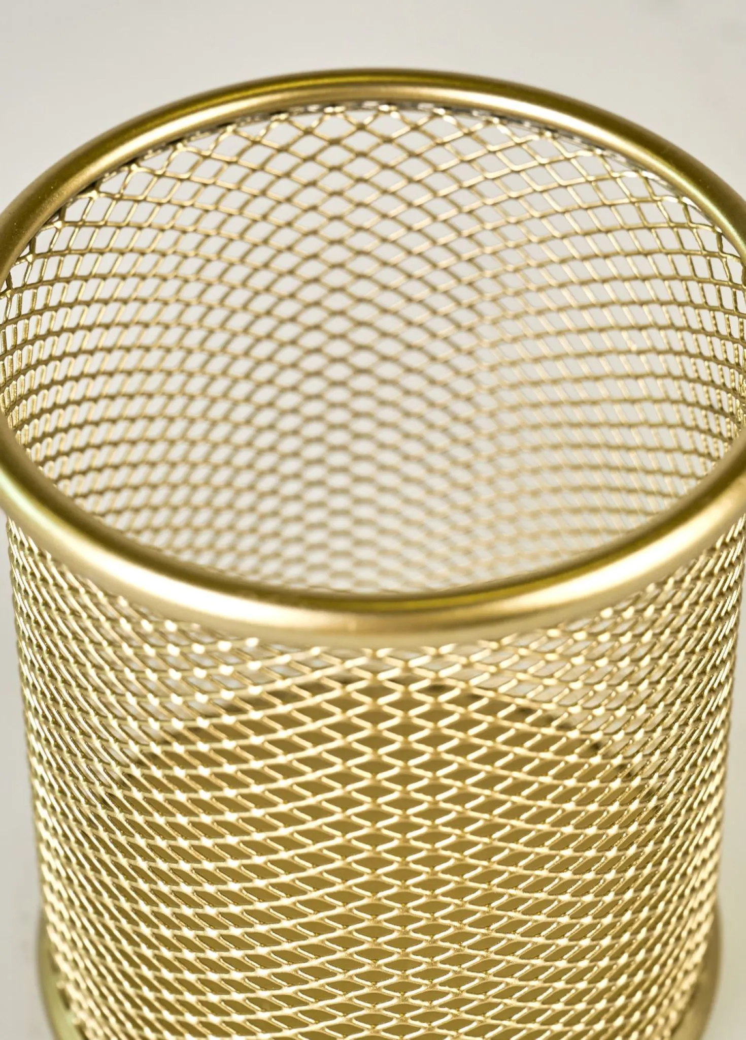 Pennhållare guld - 10 cm