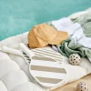 Pickleballset ljusbeige - 19,5x3,5x39,5 cm