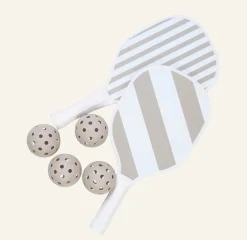 Pickleballset ljusbeige - 19,5x3,5x39,5 cm