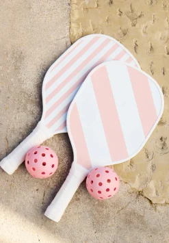 Pickleballset rosa - 19,5x3,5x39,5 cm
