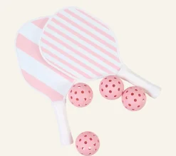 Pickleballset rosa - 19,5x3,5x39,5 cm