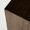 Piedestal brun - 25x25x80 cm