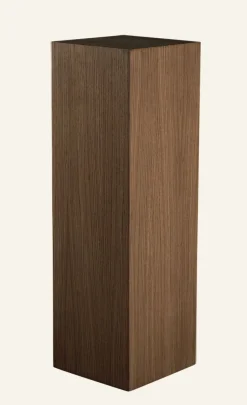 Piedestal brun - 25x25x80 cm