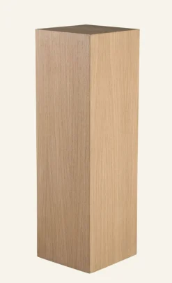Piedestal natur - 25x25x80 cm