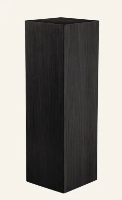 Piedestal svart - 25x25x80 cm