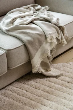 Pläd beige - 130x170 cm