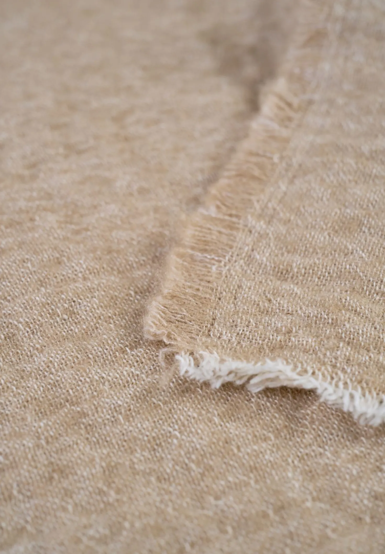 Pläd beige - 130x170 cm