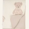 Pläd multi/beige - 80x100 cm