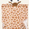 Poncho multi/beige - 60x67 cm