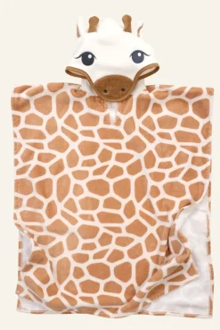 Poncho multi/beige - 60x67 cm