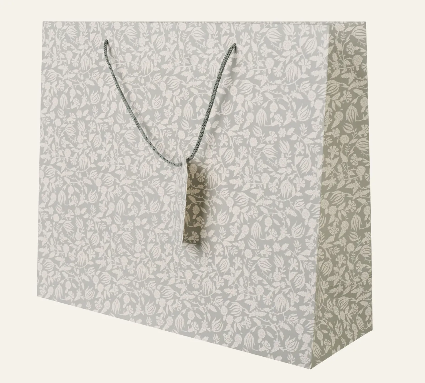 Presentpåse grön - 36x42x14 cm