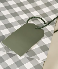 Presentpåse multi/grön - 36x42x14 cm