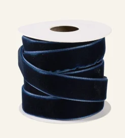Presentsnöre blå - 1,6cm x 3 m