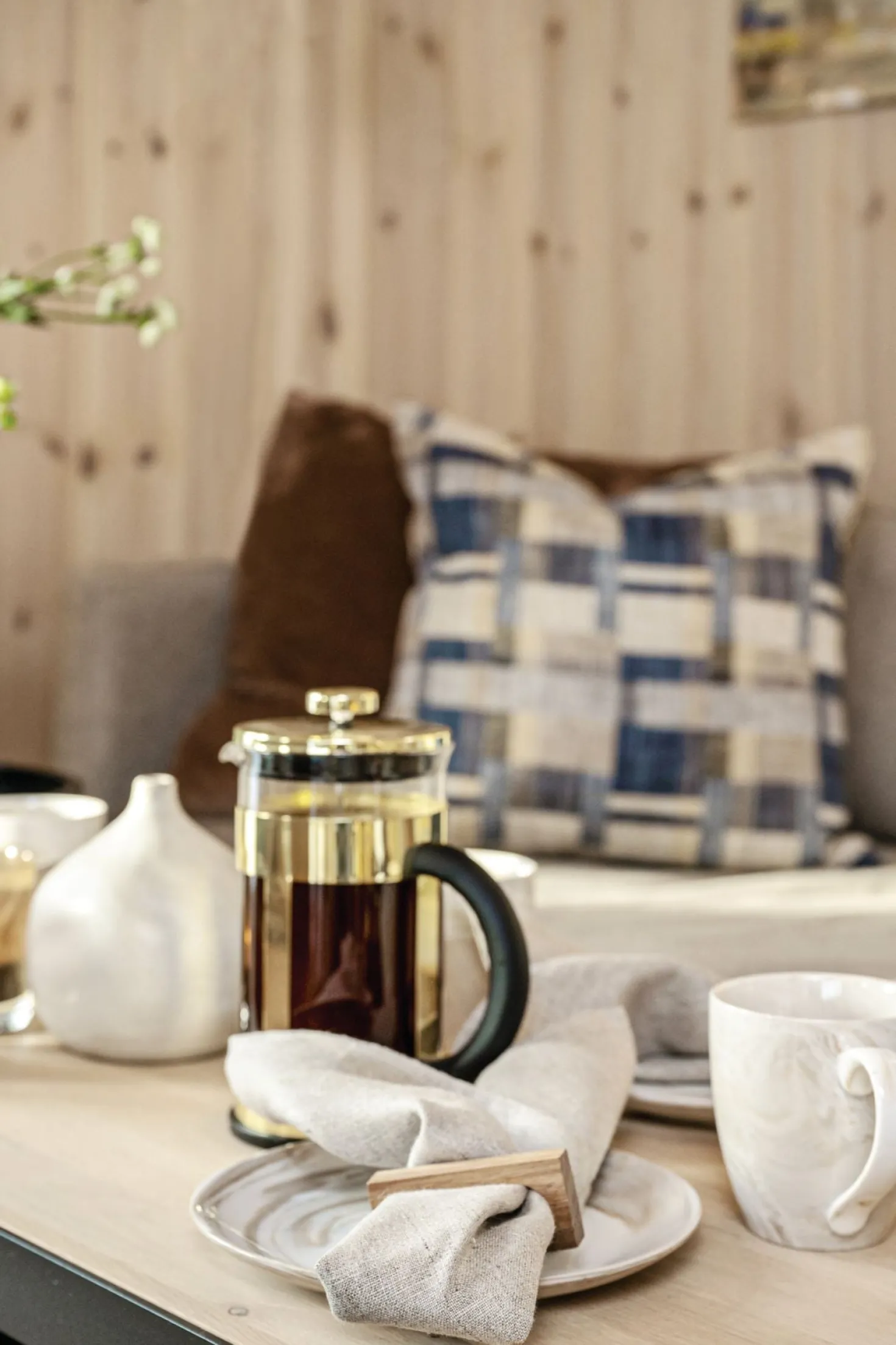Presskanna guld - 1 liter