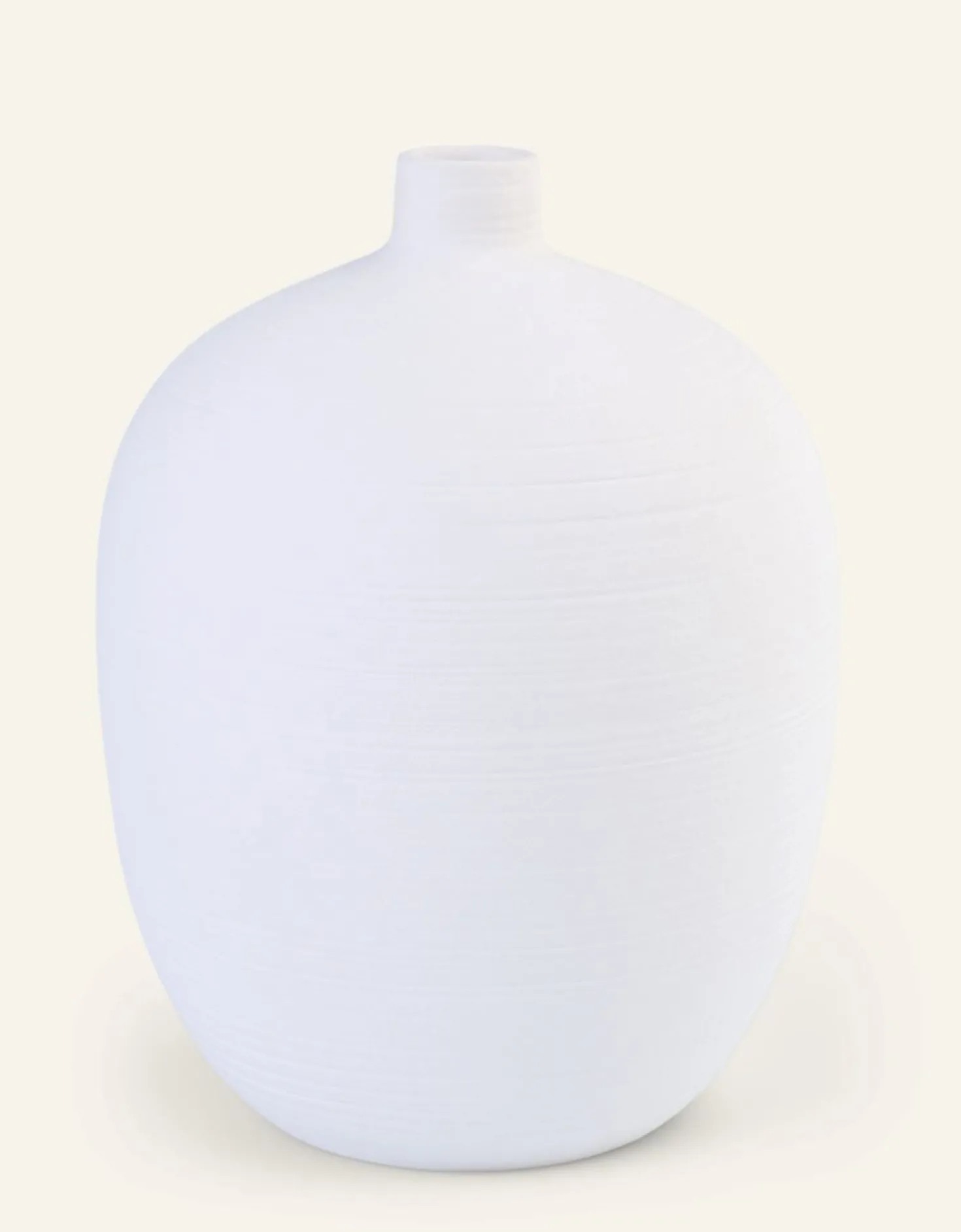 Prydnadskruka vit - 25x25x35 cm