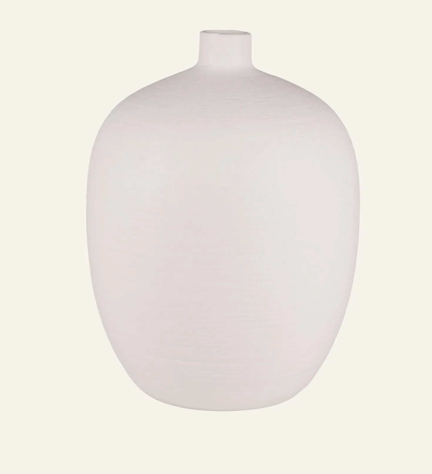 Prydnadskruka vit - 25x25x35 cm