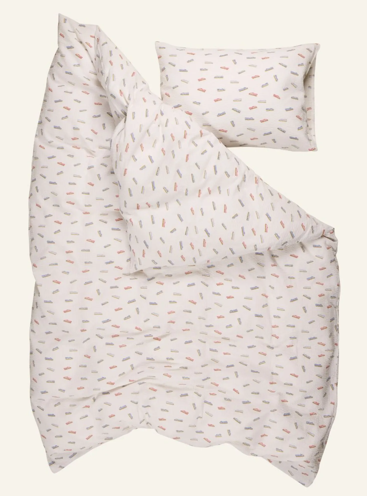 Påslakanset multi - 150x210 cm