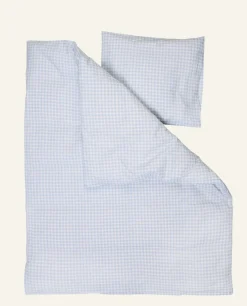 Påslakanset baby ljusblå - 100x130 38x55 cm