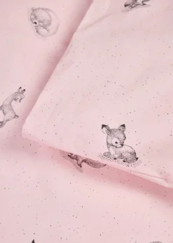 Påslakanset baby ljusrosa - 100x130 38x55 cm