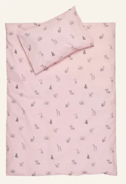 Påslakanset baby ljusrosa - 100x130 38x55 cm