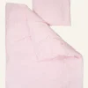 Påslakanset baby ljusrosa - 100x130 38x55 cm