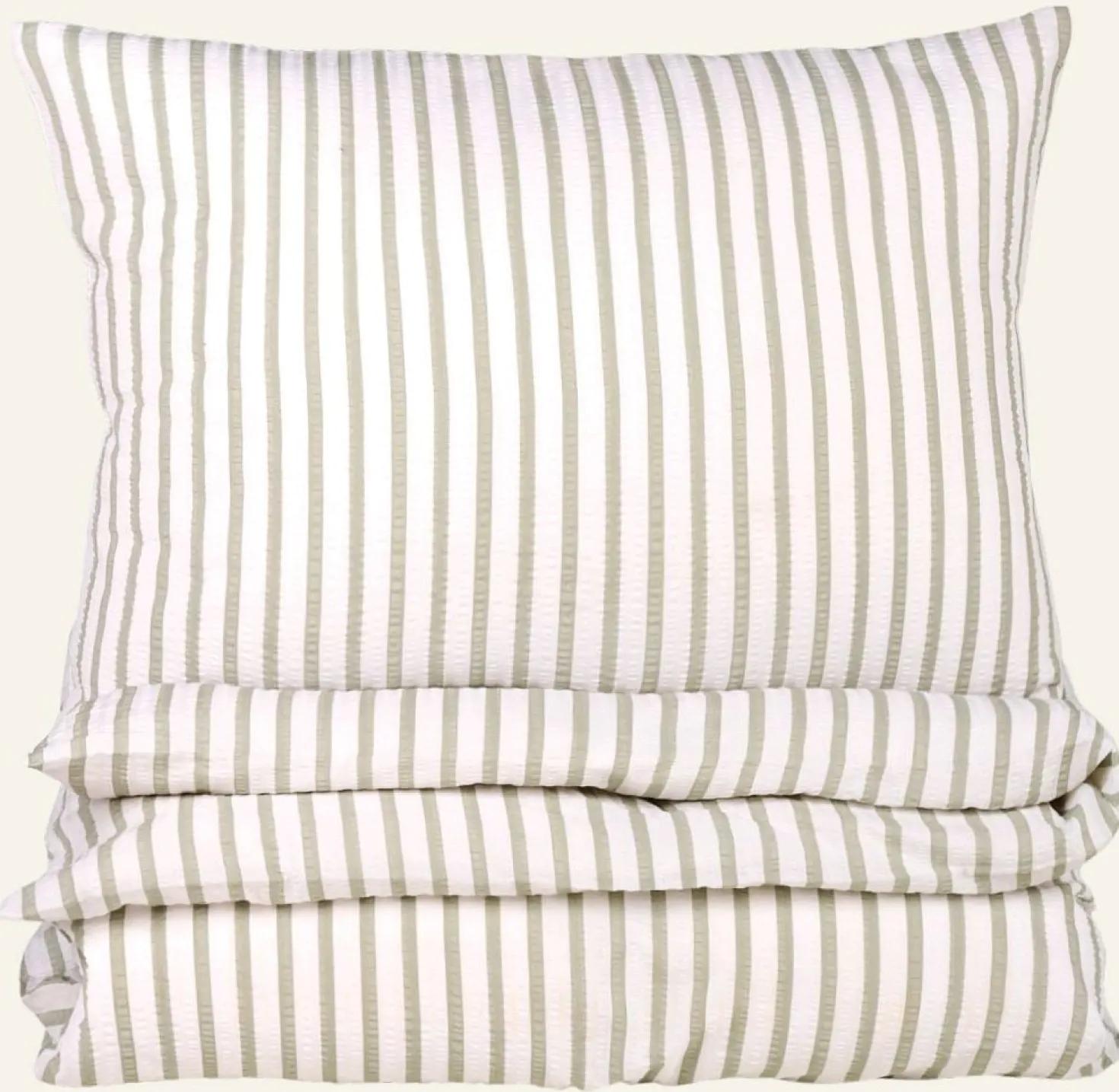 Påslakanset i bäckebölja grön - 230x220 cm