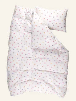 Påslakanset i bäckebölja multi - 150x210 cm/50x60 cm