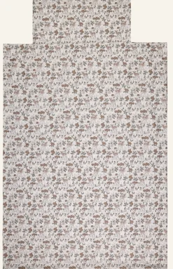 Påslakanset i bomull ljusgrön - 100x130 cm