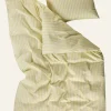 Påslakanset i bomull ljusgul - 230x220 cm/50x60 cm