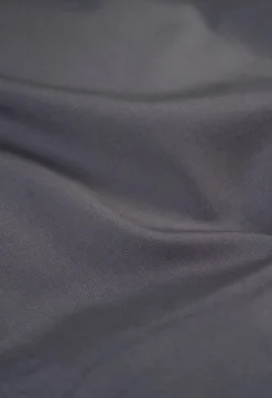 Påslakanset i percale mörkgrå - 150x210 cm