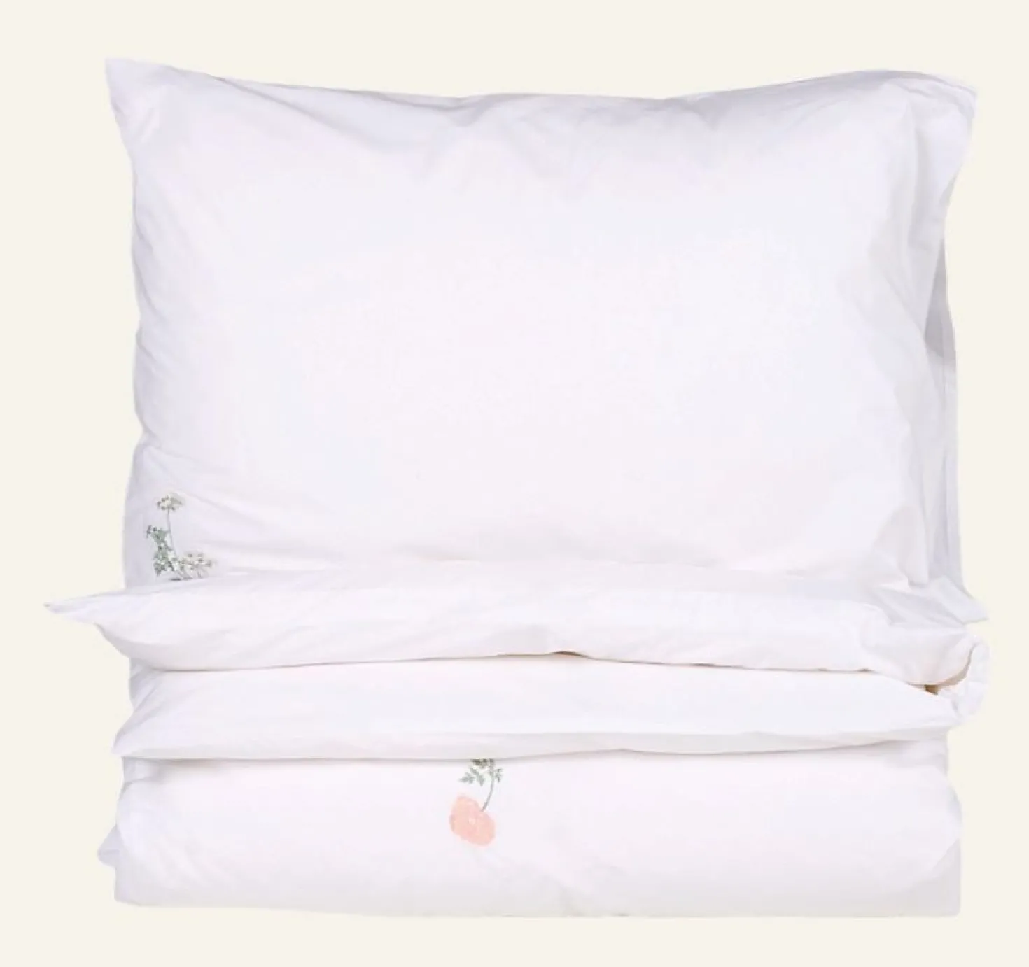 Påslakanset i percale multi - 150x210 cm
