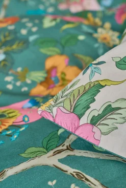 Påslakanset i percale multi - 150x210 cm