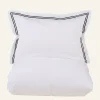 Påslakanset i percale vit - 150x210 cm