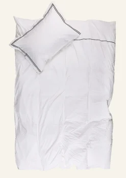 Påslakanset i percale vit - 150x210 cm