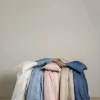 Påslakanset i satin ljusbeige - 150x210 cm