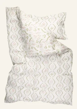 Påslakanset i satin multi - 230x220 cm