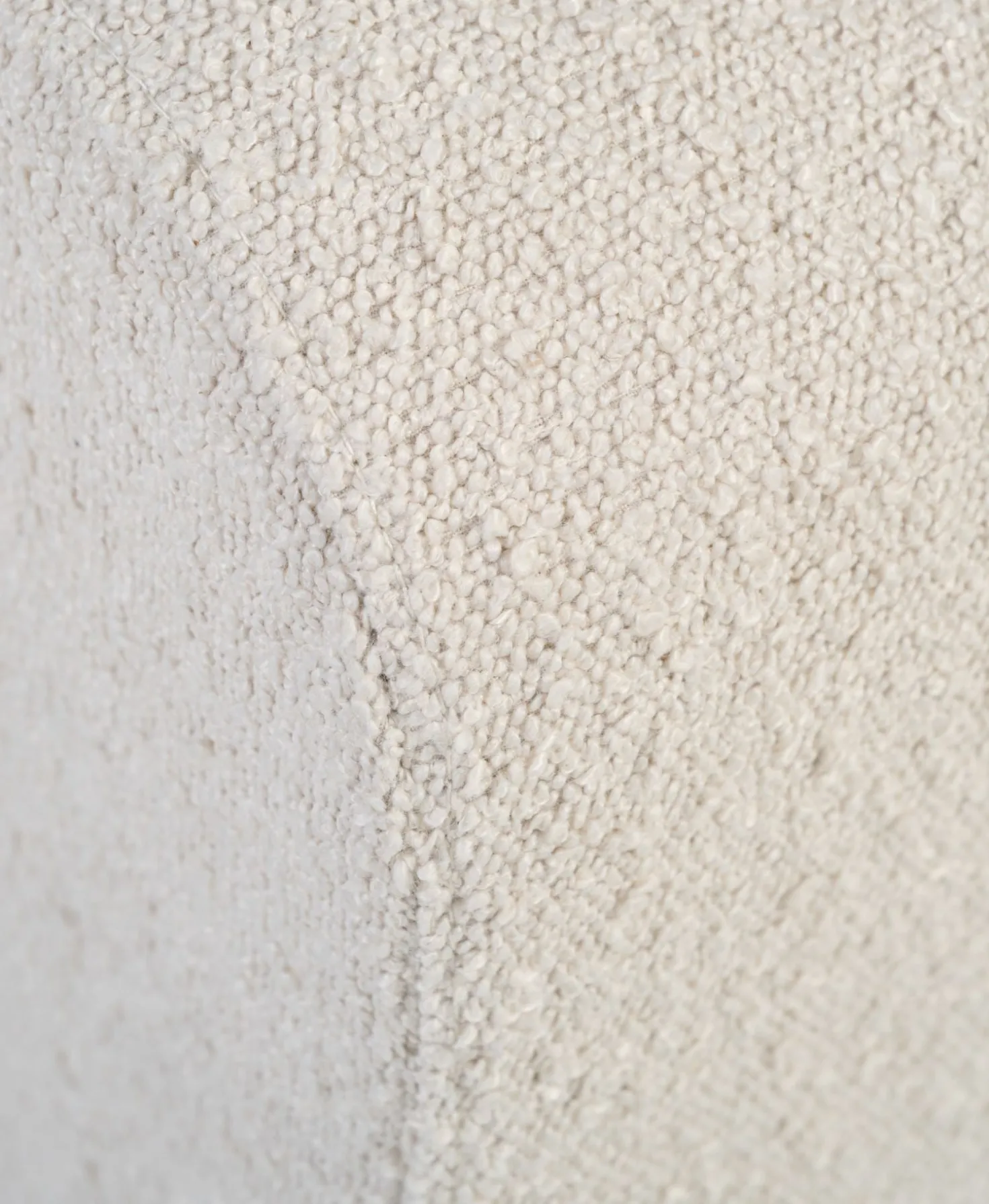 Puff ljusbeige - 40x50x43 cm