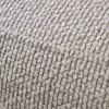 Puff multi/beige - 65x65x38 cm