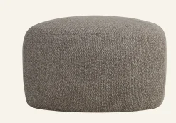 Puff multi/brun - 65x65x38 cm