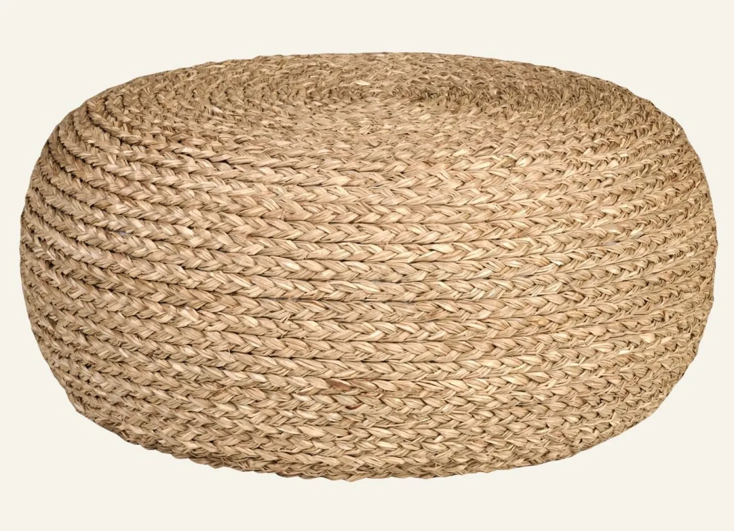 Puff natur - 58x58x26 cm
