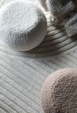 Puff vit - 30 cm ø49