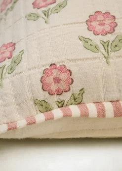 Pyntkuddfodral multi/rosa - 40x60 cm