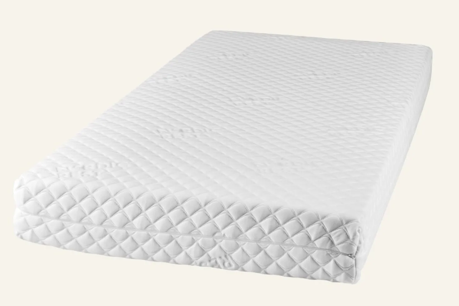 Resårmadrass vit - 160x200cm