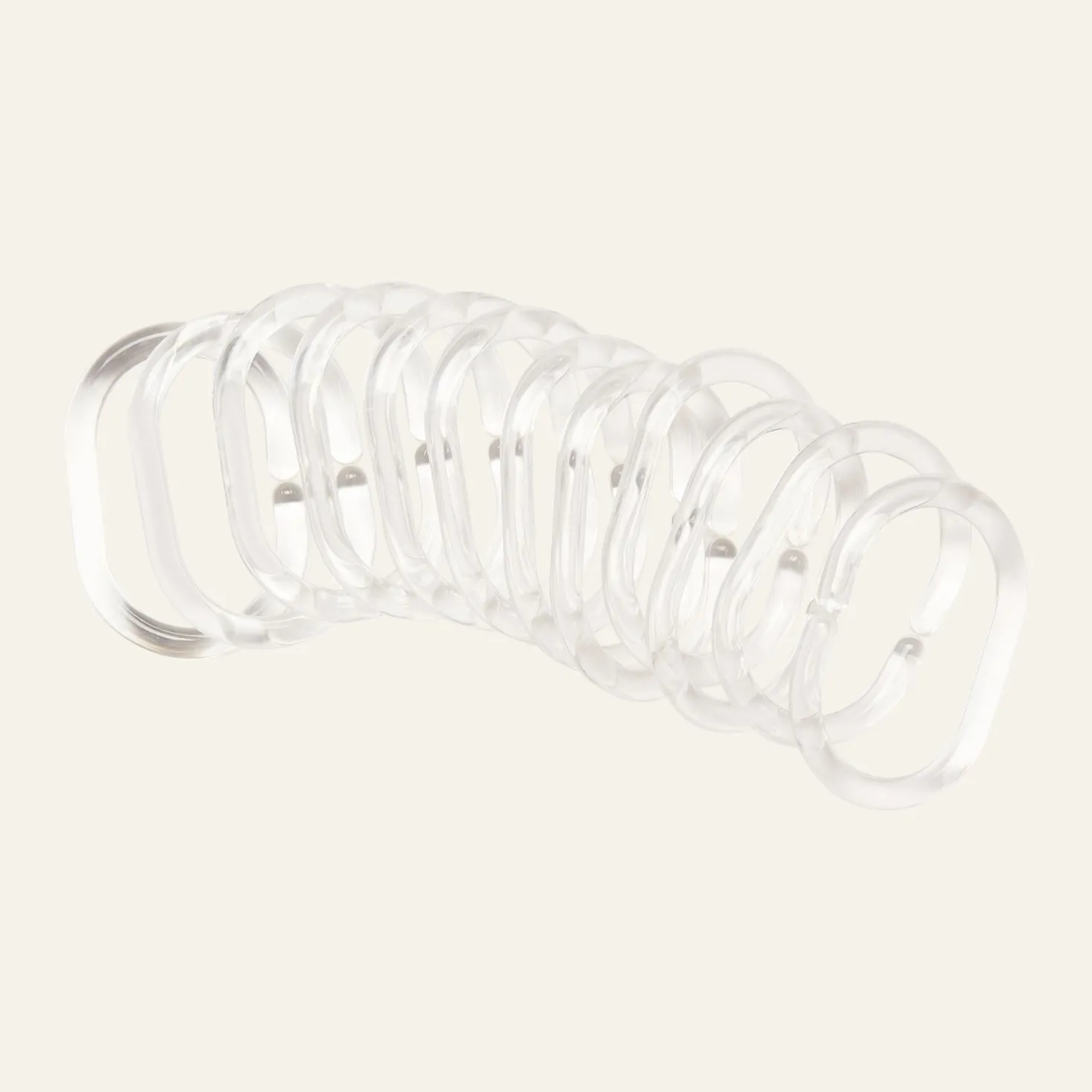 Ring transparent - 3x5 cm