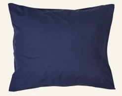 Örngott i percale mörkblå - 50x60 cm